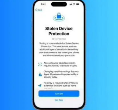 安泽苹果授权维修店分享被盗设备保护功能开启方法 