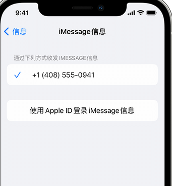 安泽apple维修iPhone上无法正常发送iMessage信息 